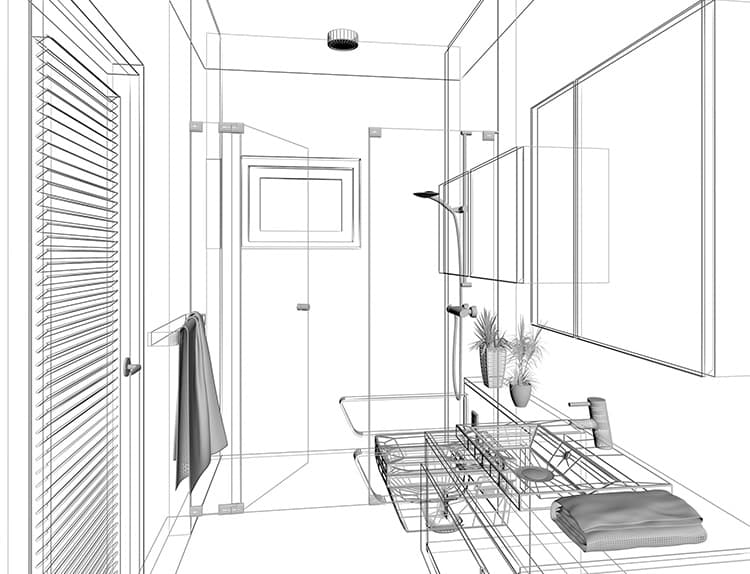 Locaux contenant une baignoire ou une douche