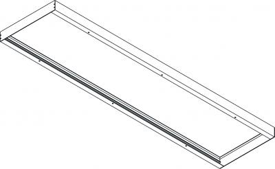 KIT CADRE SAILLIE 1200X300 BLANC