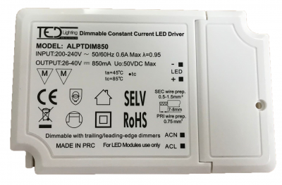 DRIVER PANEL 35W PROTOCOLE TRIAC 26/40V