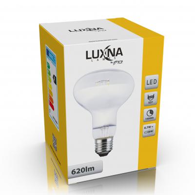 LPE LED FILAMENT 7W R80 E27 620LM 2700K
